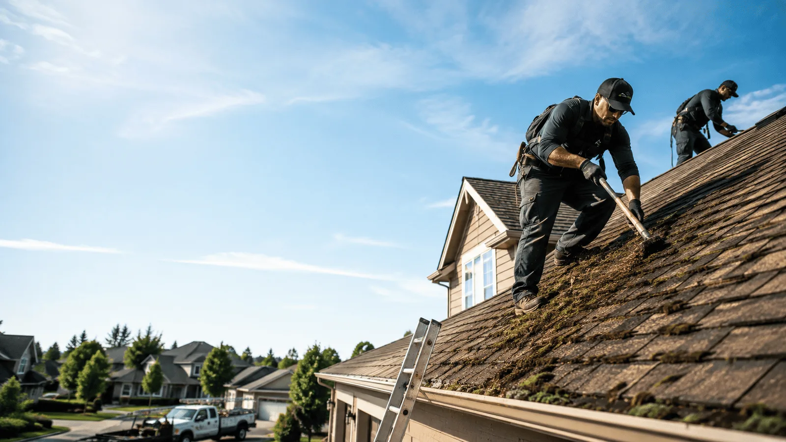 Roof Moss Removal in Cardinal, VA near me